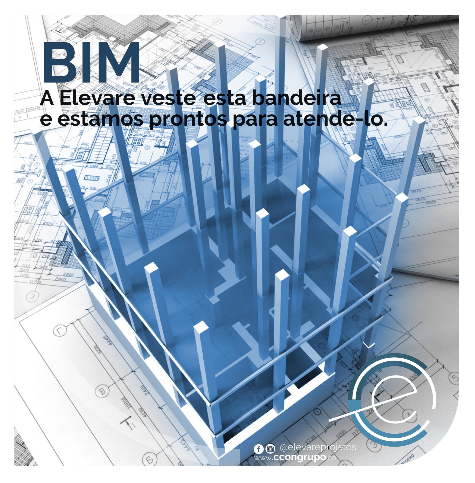 An advertisement for bim a elevare veste esta bandeira