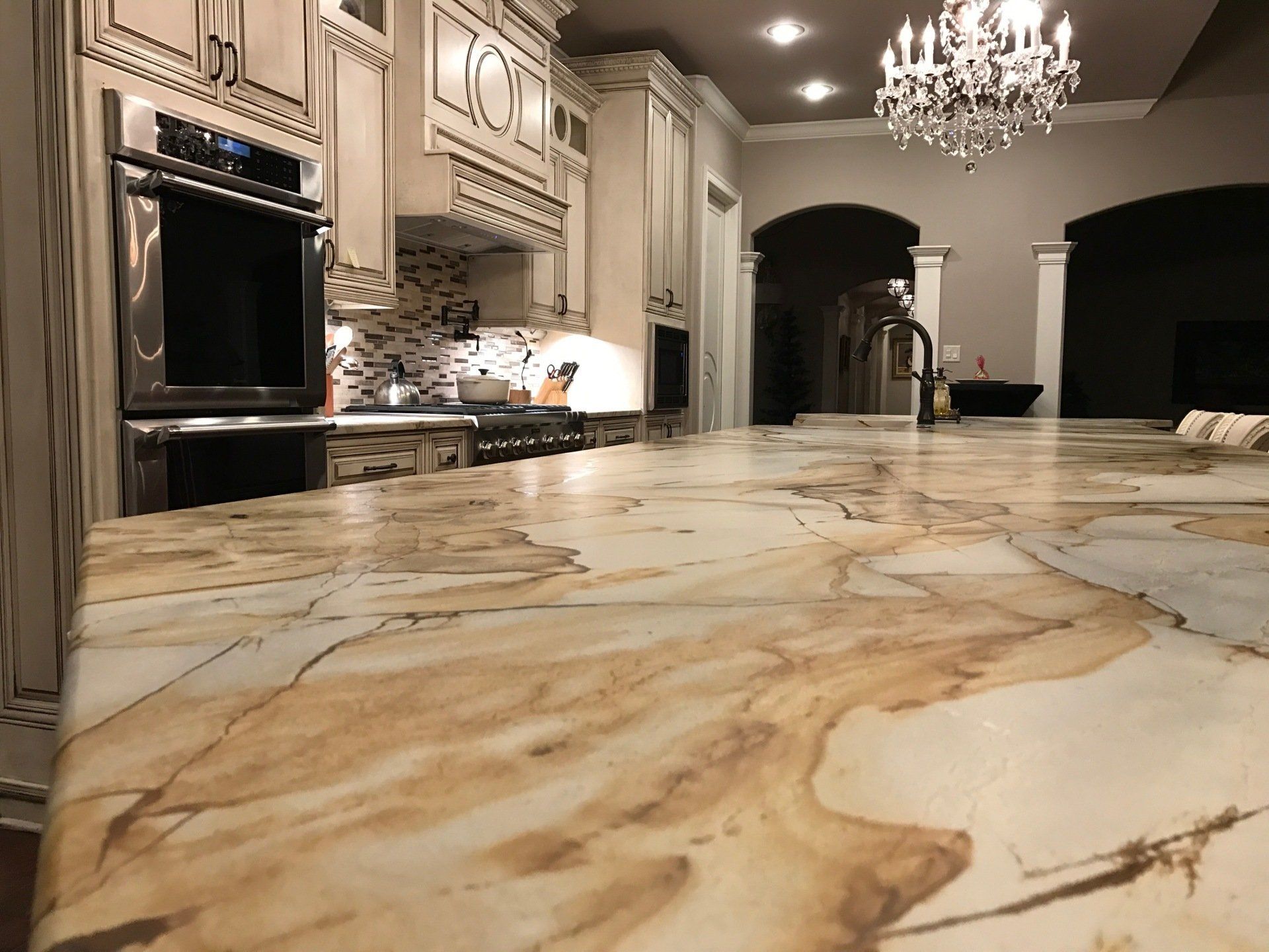 Luxury kitchen countertops