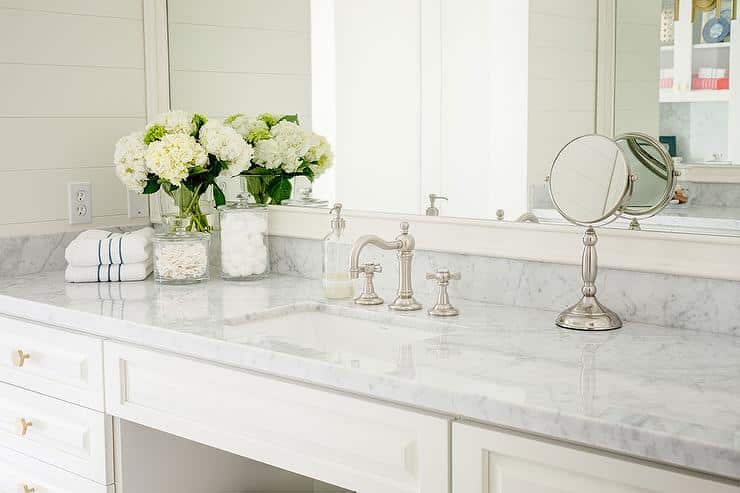 Picture of Marble Bathroom Countertops in Central Arkansas at Stone World Designs