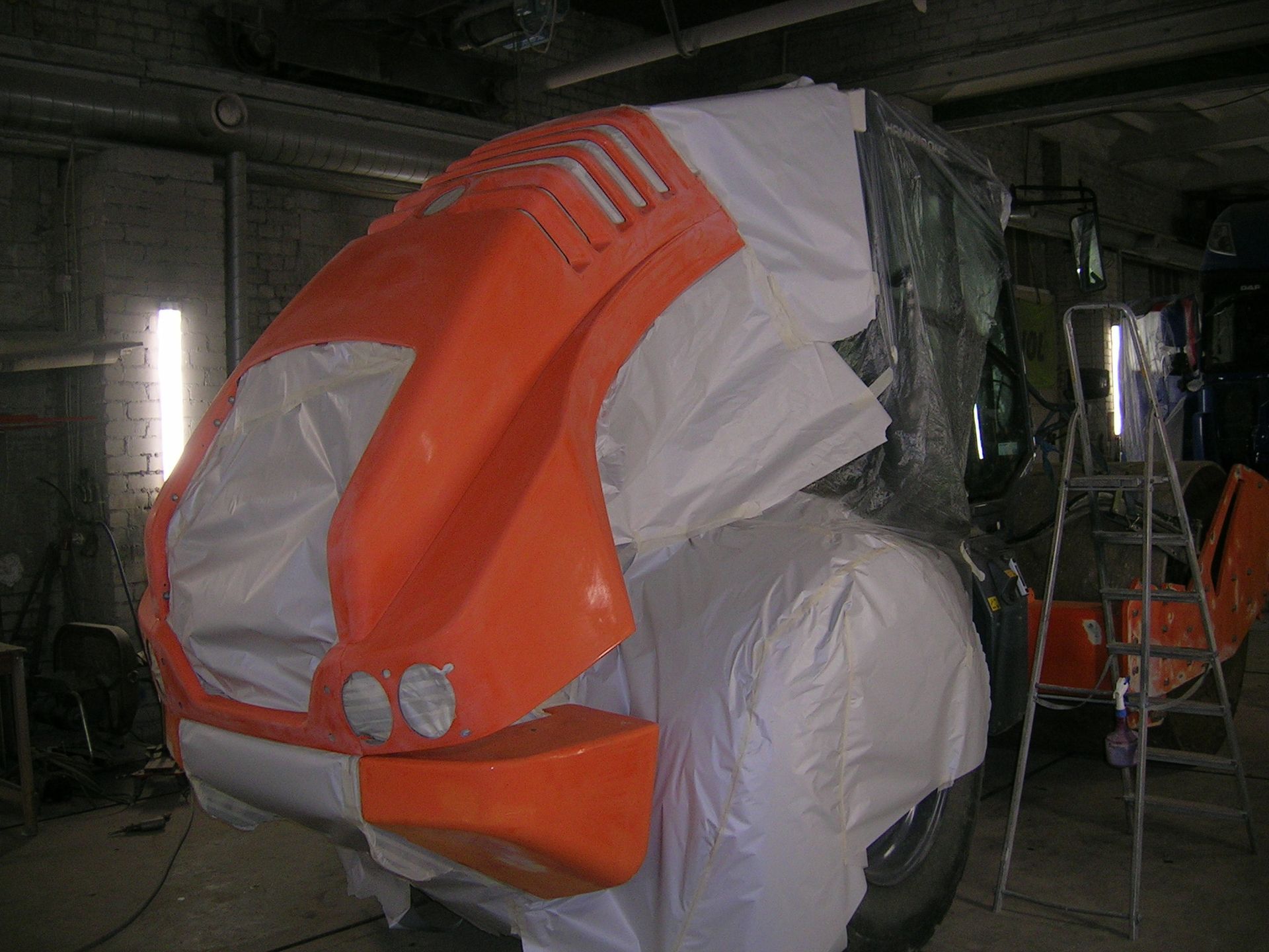 Подготовительные работы к покраске