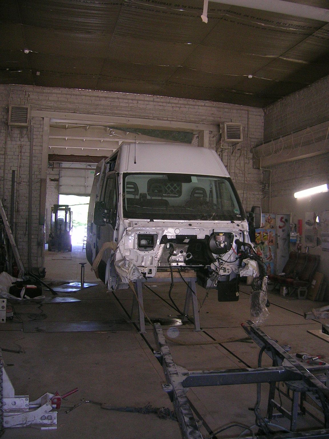 Kabinų, kėbulų remontas, geometrijos atstatymas