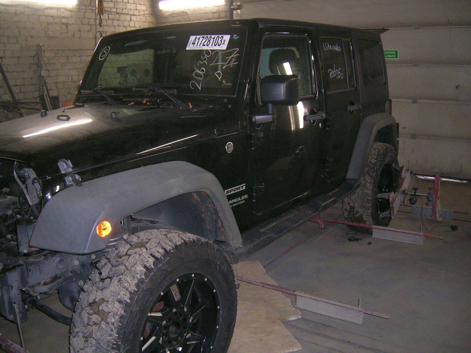 Rėmų geometrijos matavimas
