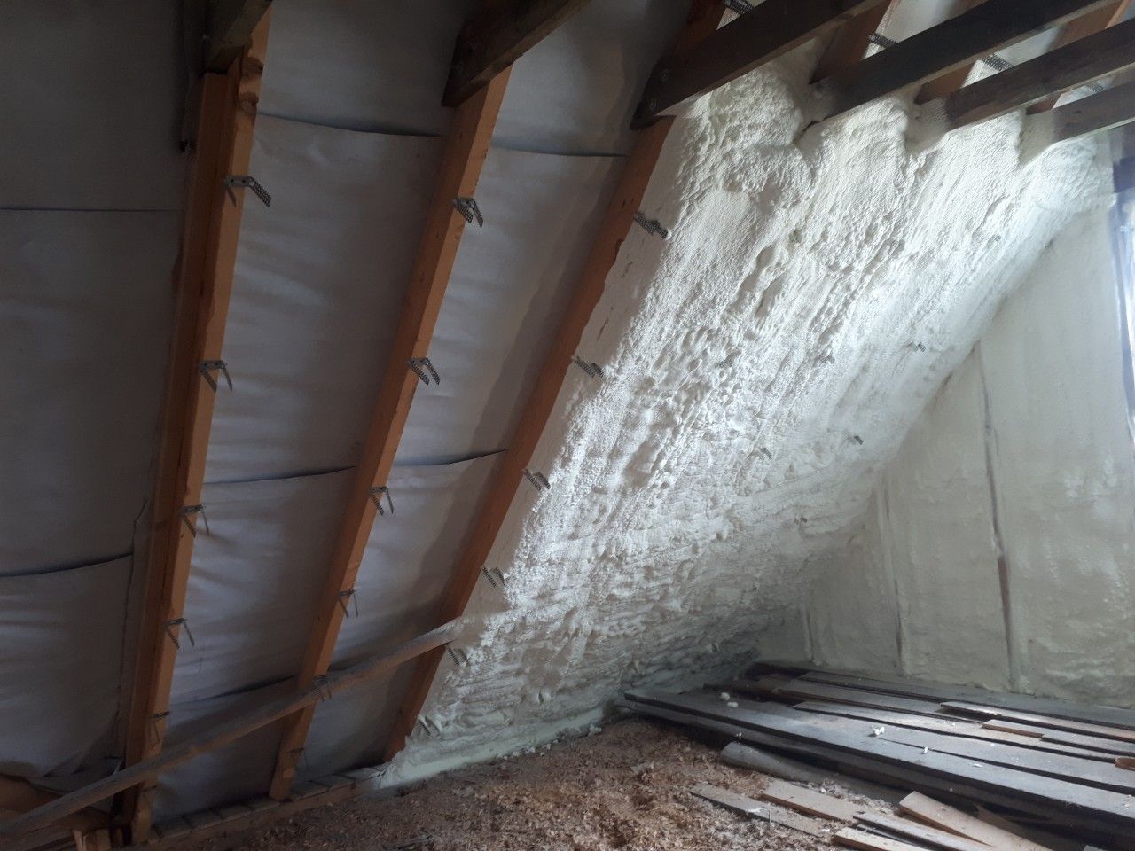 Утепление зданий пенополиуретаном