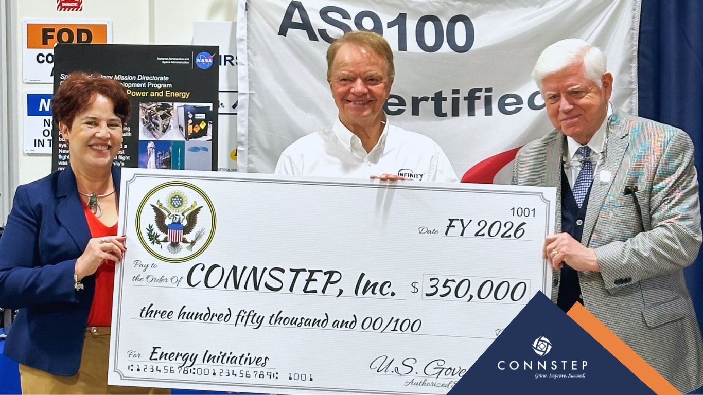 CONNSTEP Awarded $350,000 Federal Grant to Support Connecticut Manufacturers in Energy & Technology