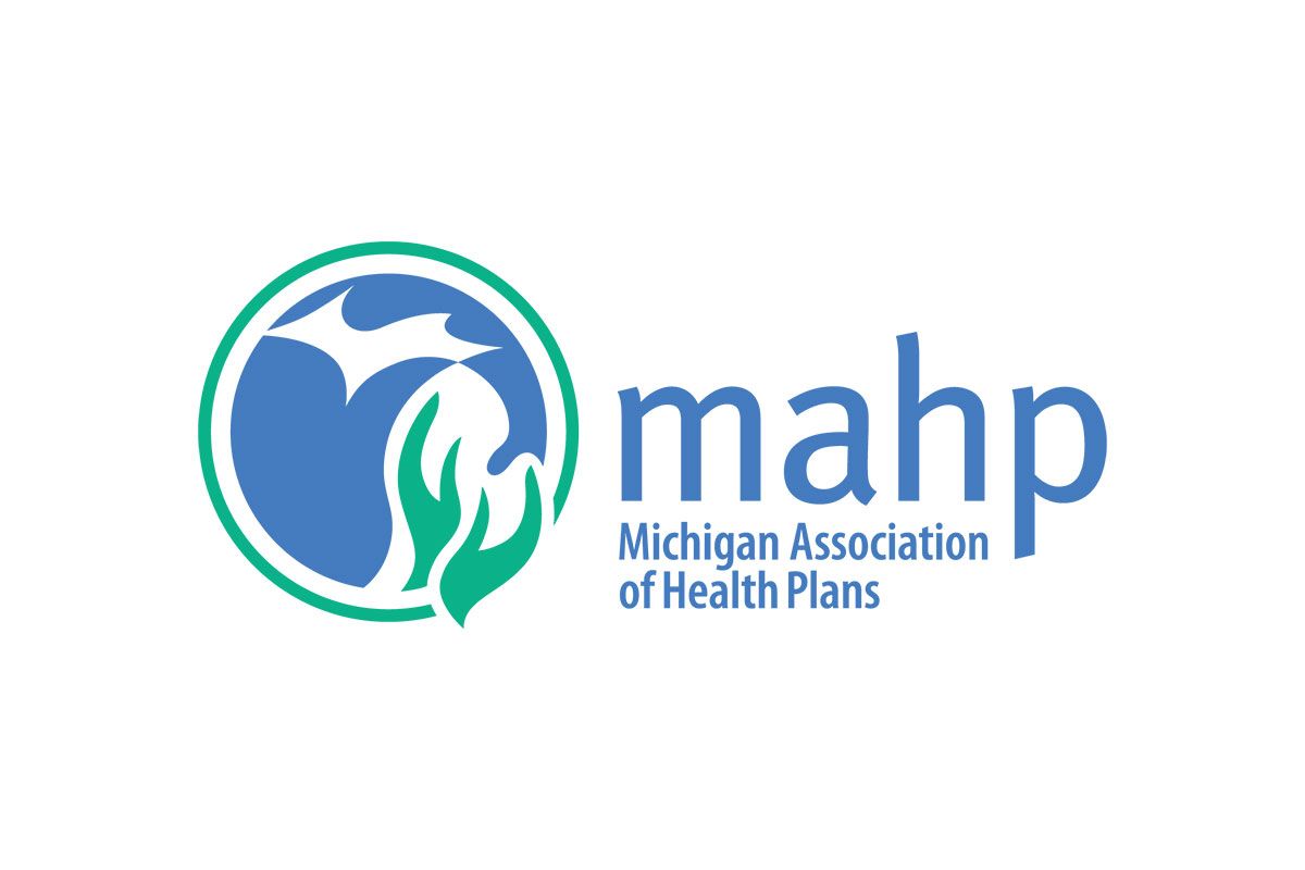 The logo for the michigan association of health plans.