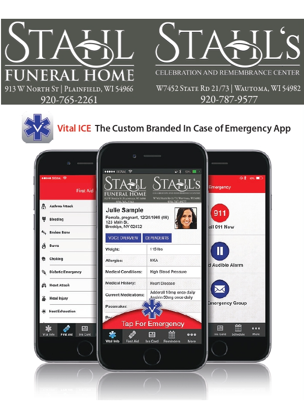 Three cell phones are sitting next to each other on a white background.