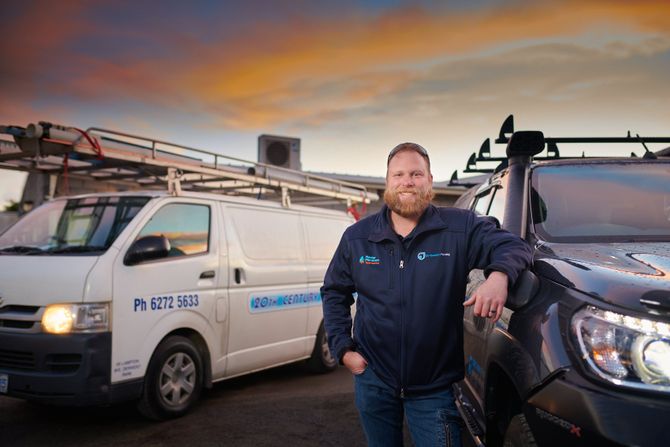 A professional plumber in Hobart