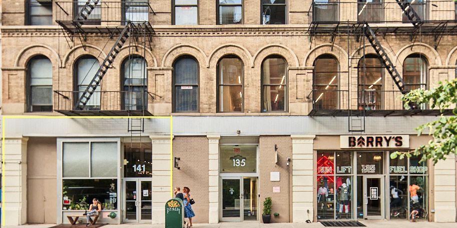 Storefront in Chelsea Loft Building