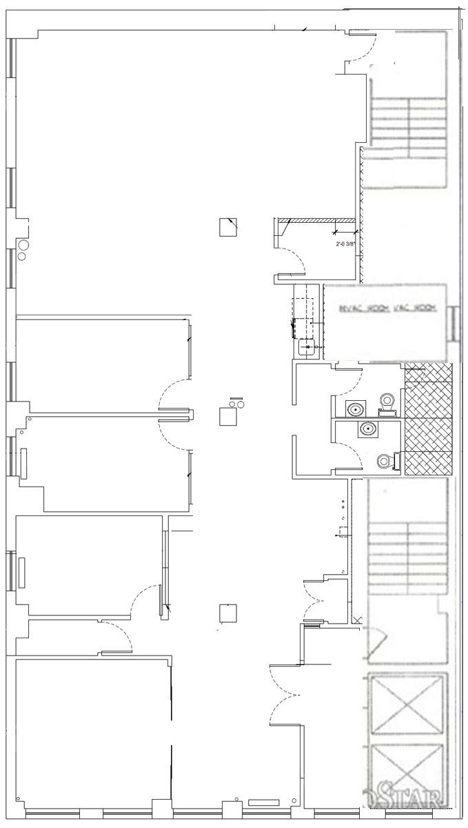4,000 SF Full Floor Plan