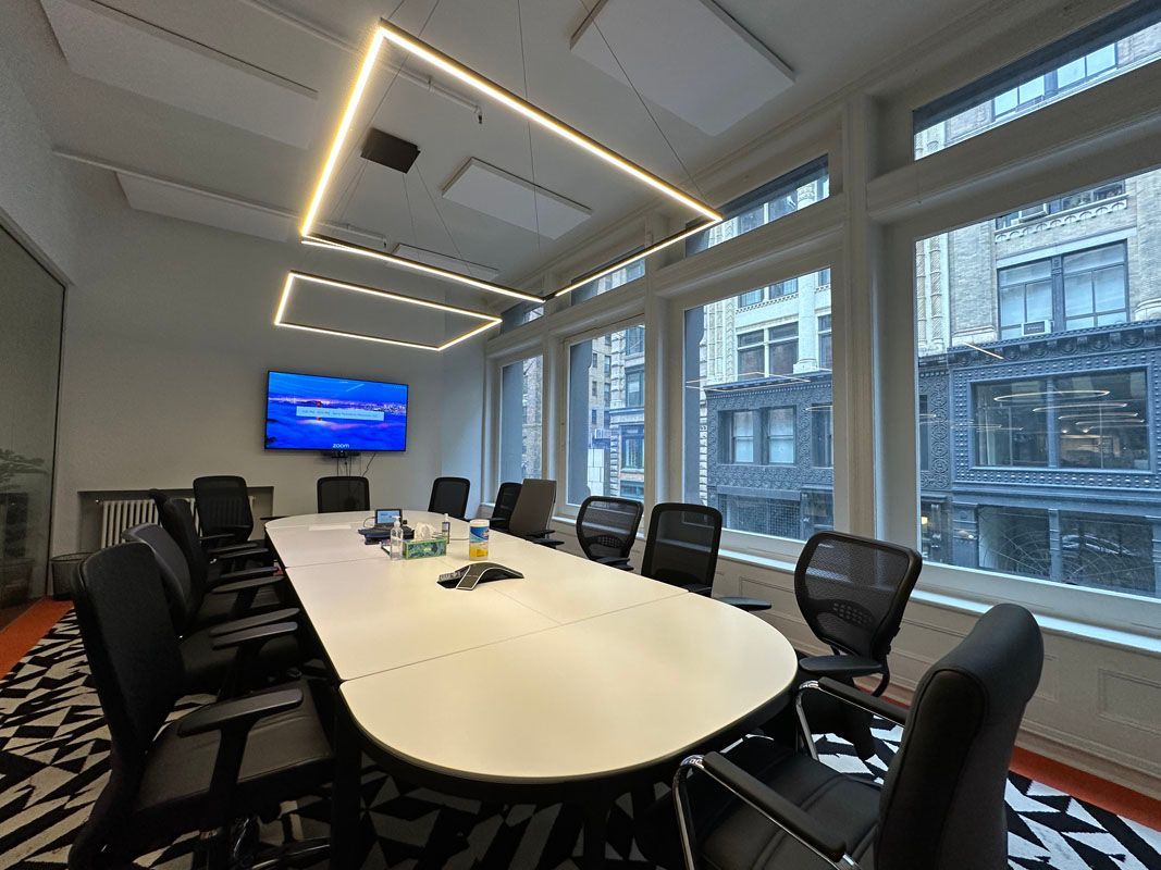 Board Room with Views Over 12th Street