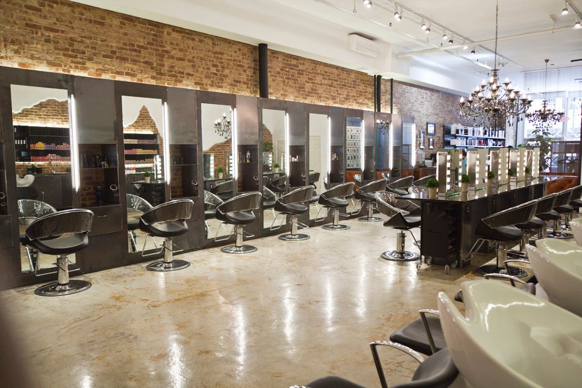 Current Salon Interior