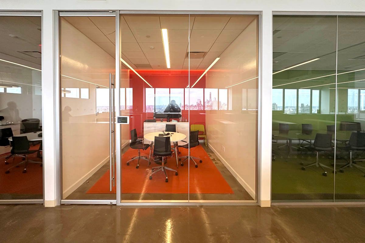 Glass Front Meeting and Conferencing Spaces