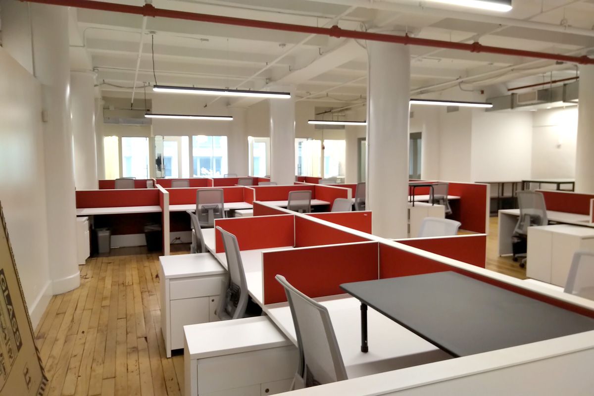 High Quality Open Plan Desking