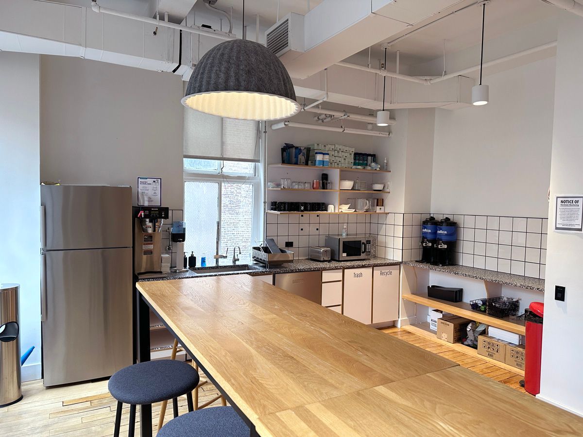 Large Pantry and High-Top Lunch Table 