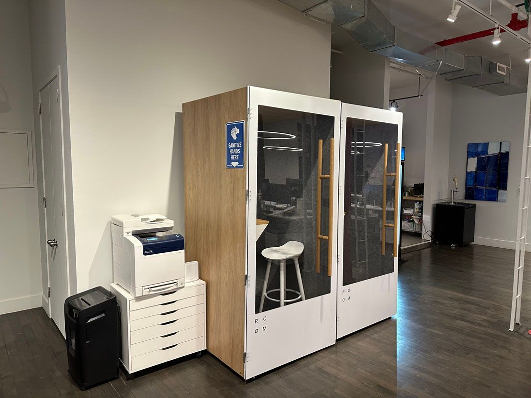 2 ROOM Phone Booths, Union Square office space