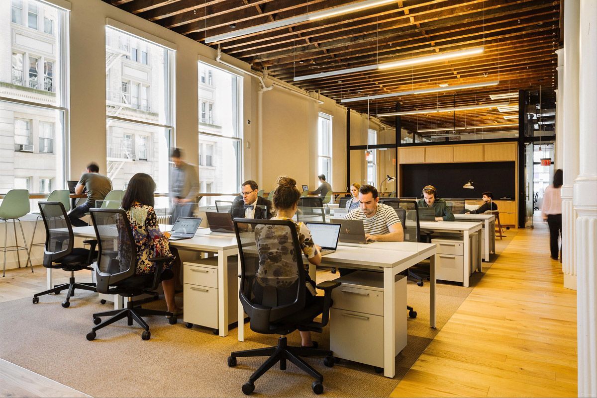 Open Plan Office Space, SOHO NYC