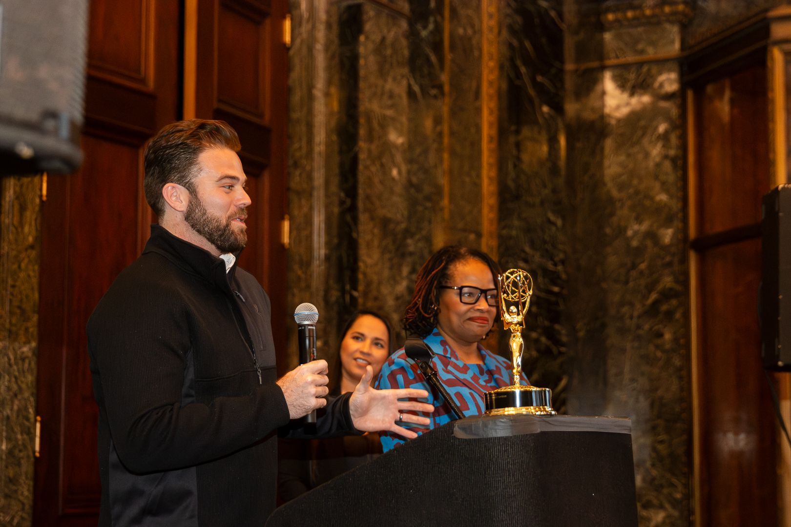 Midwest Emmy Awards Ceremony speech.