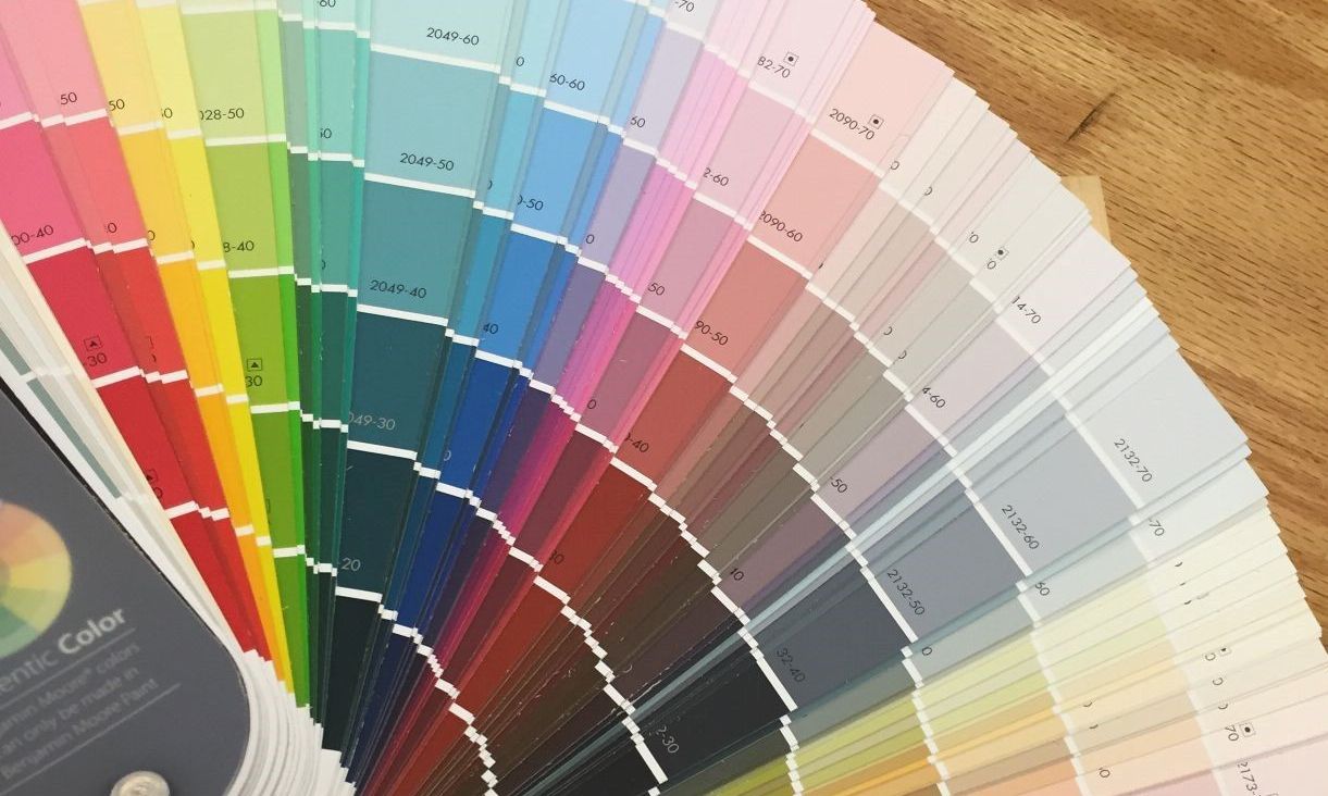 wide selection of paint colors by Integrity House Painting