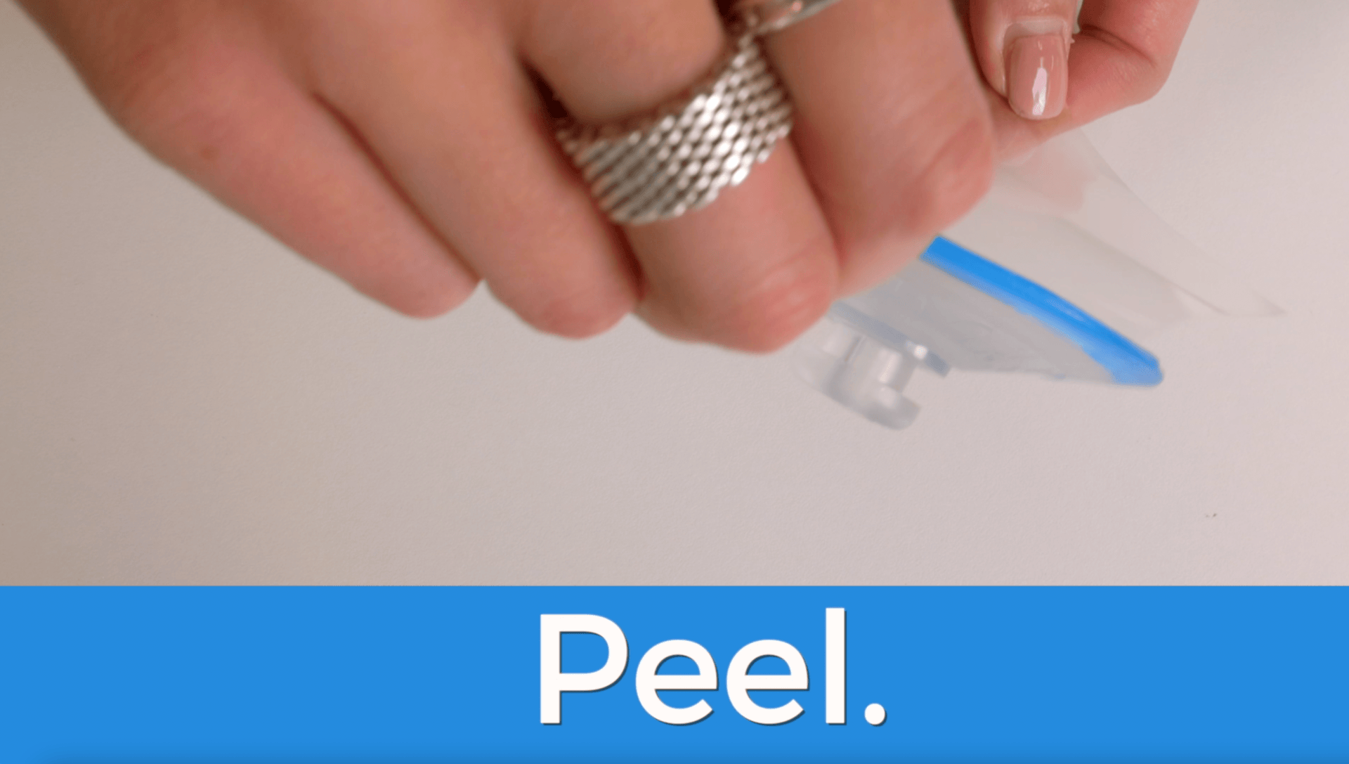 1. Peel Off The Suction Cup