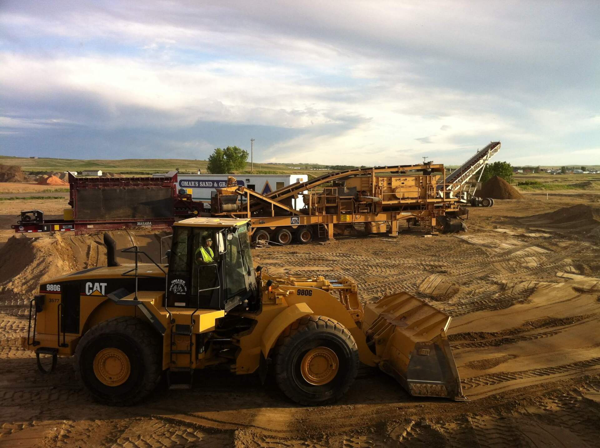 Material Processing — Carlton, MN — Omar's Sand & Gravel