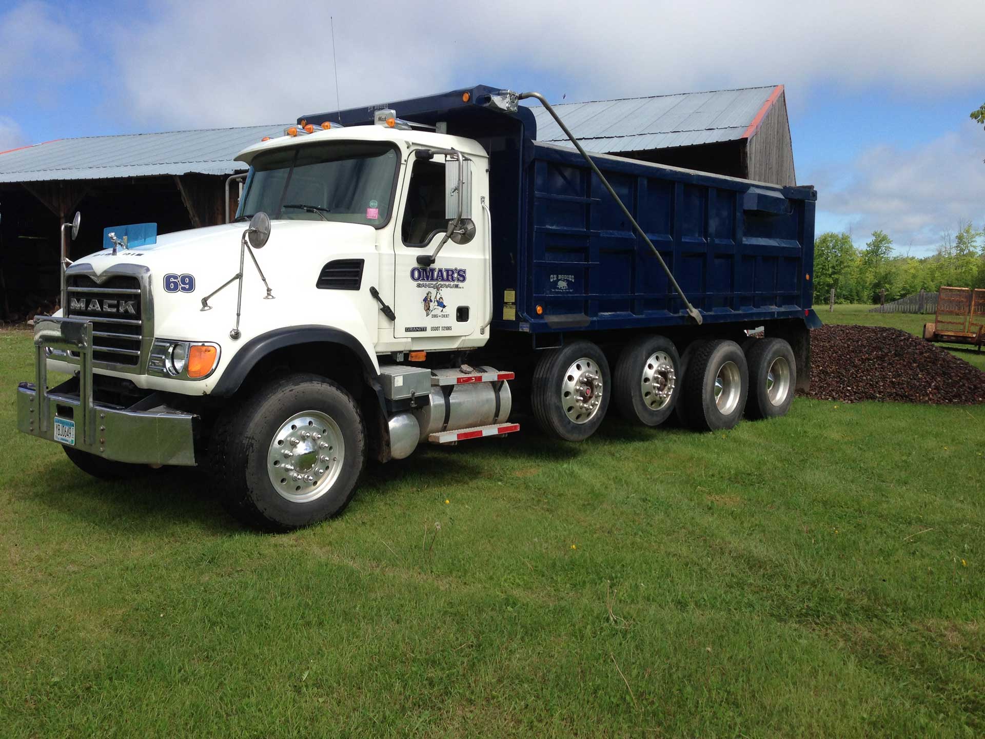 Truck — Carlton, MN — Omar's Sand & Gravel