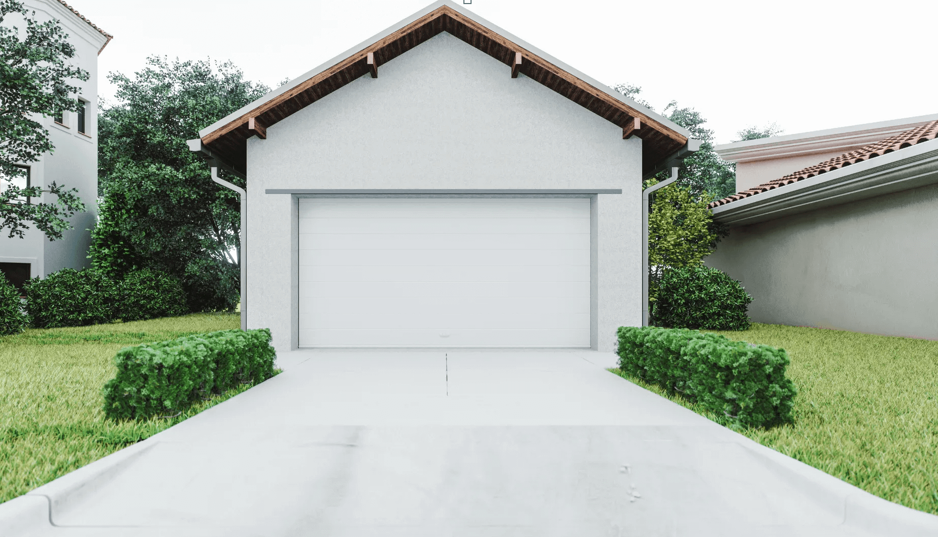 concrete driveway installation located in Cypress, TX