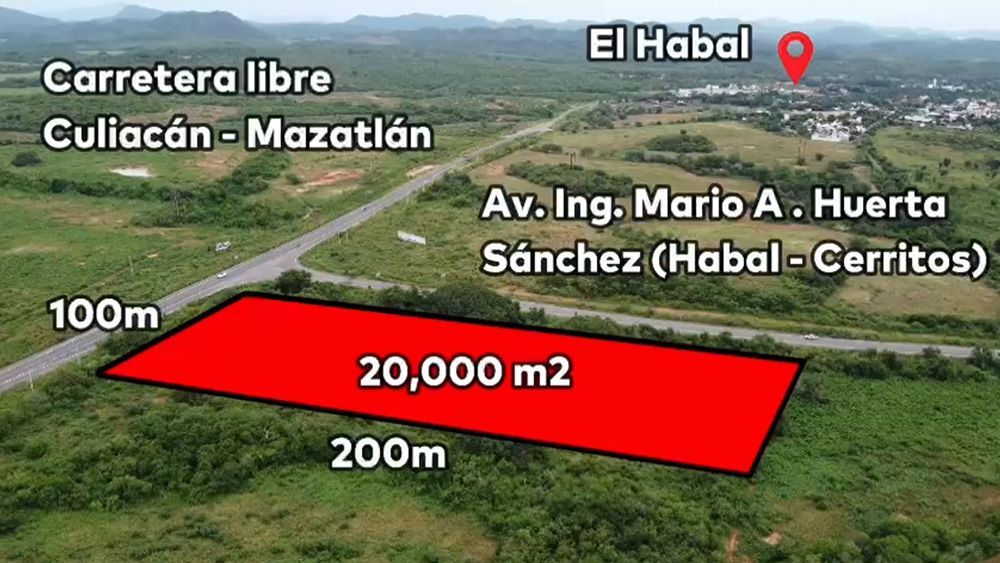 Terreno en Venta – Oportunidad de Inversión Av. Mario Huerta, entronque con Carretera Internacional Libre