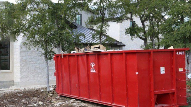 Roll-off Dumpsters — Big Green Dumpster in New Braunfels, TX