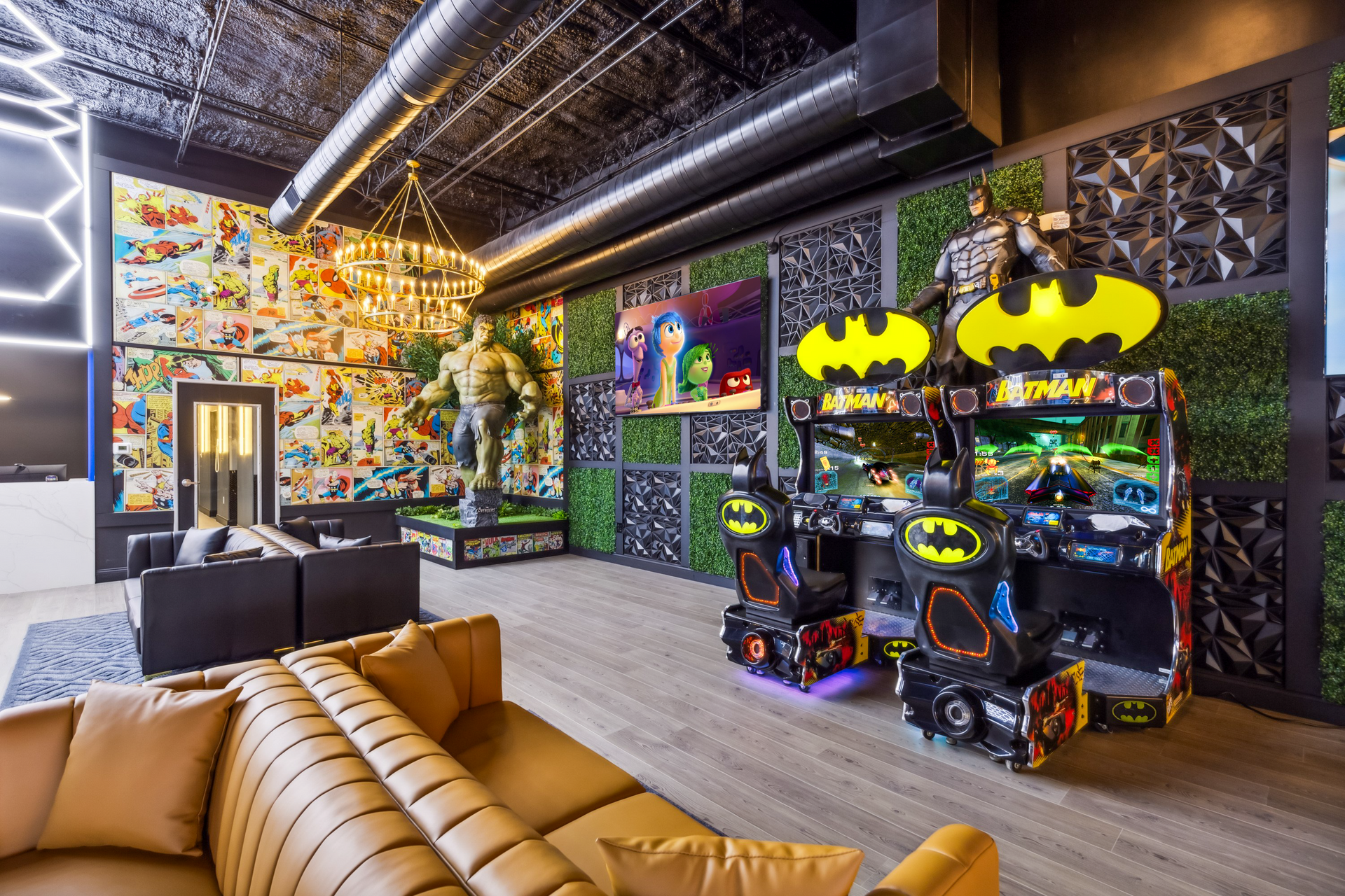 Dental Defenders - Lewisville - Lobby - Arcade- Hulk