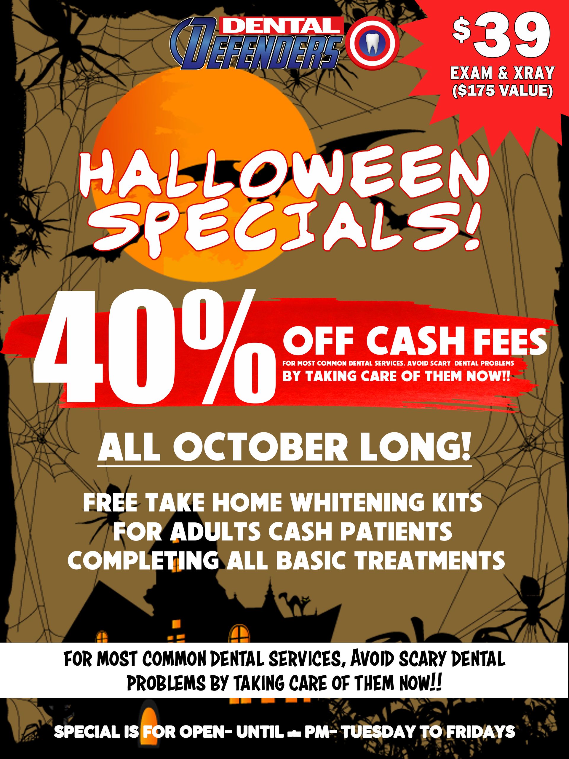Halloween Dental Special Promo