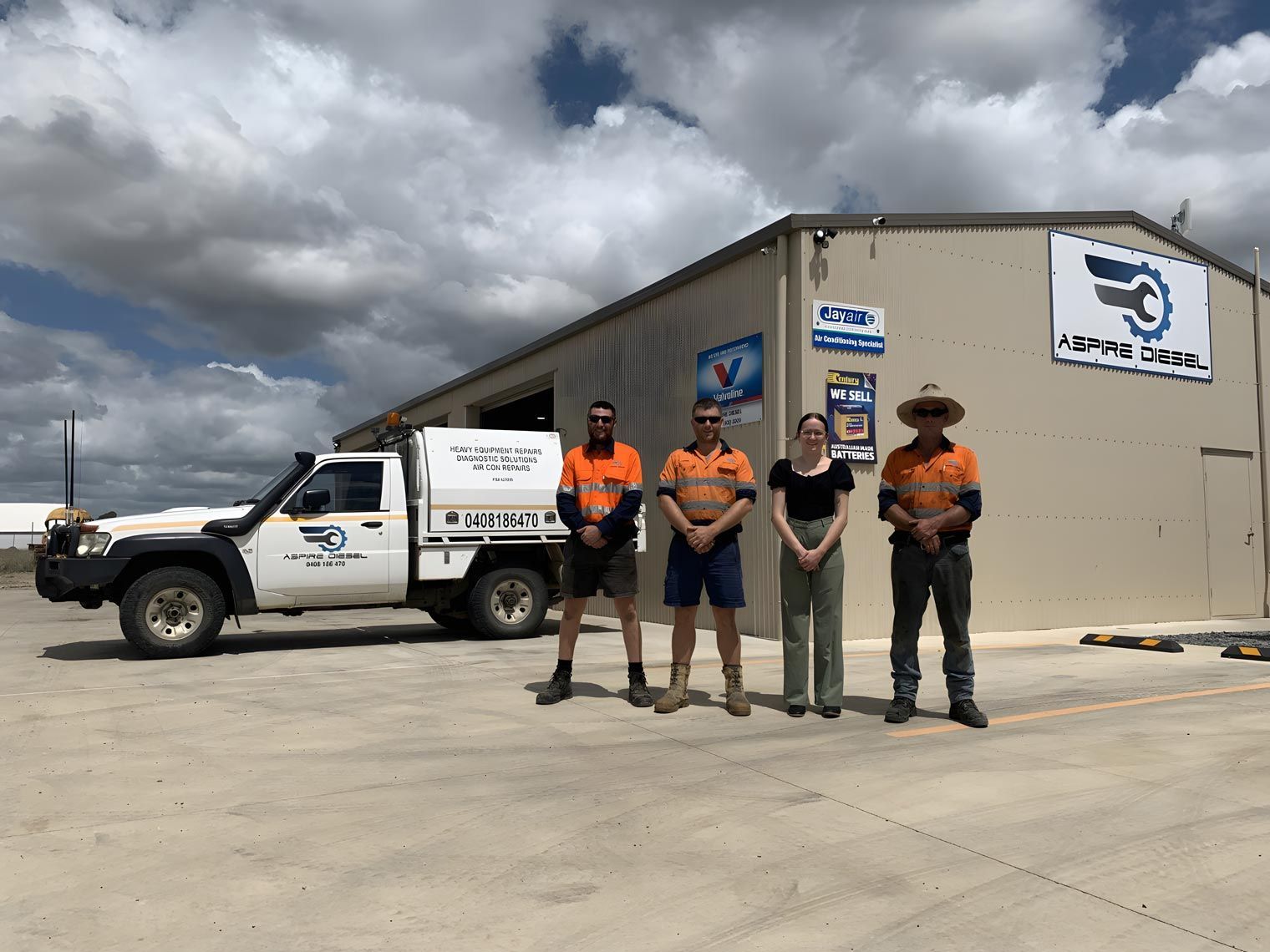 All Teamwork — Aspire Diesel In Gracemere, QLD
