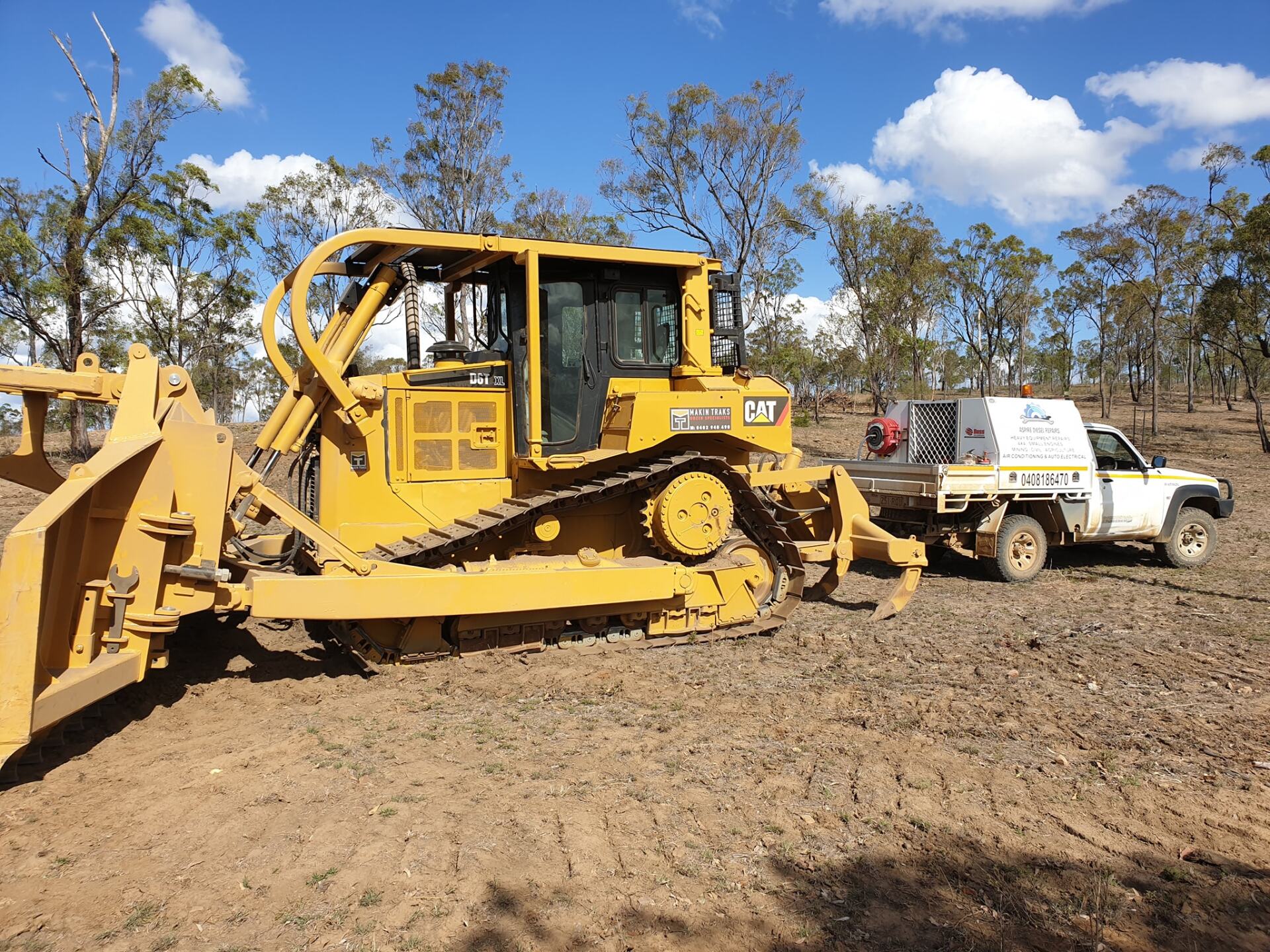 CAT D6T Dozer Transmission Fault — Aspire Diesel In Gracemere, QLD