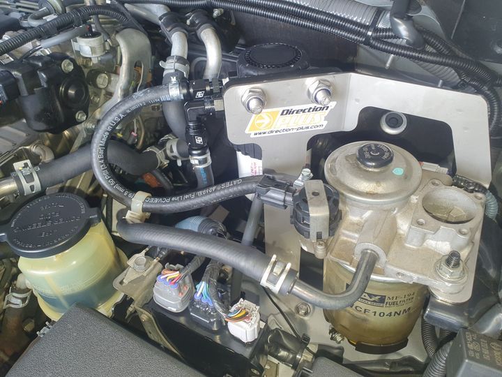 Direction Plus Pre Filter Kit Toyota Prado 1KD — Aspire Diesel In Gracemere, QLD
