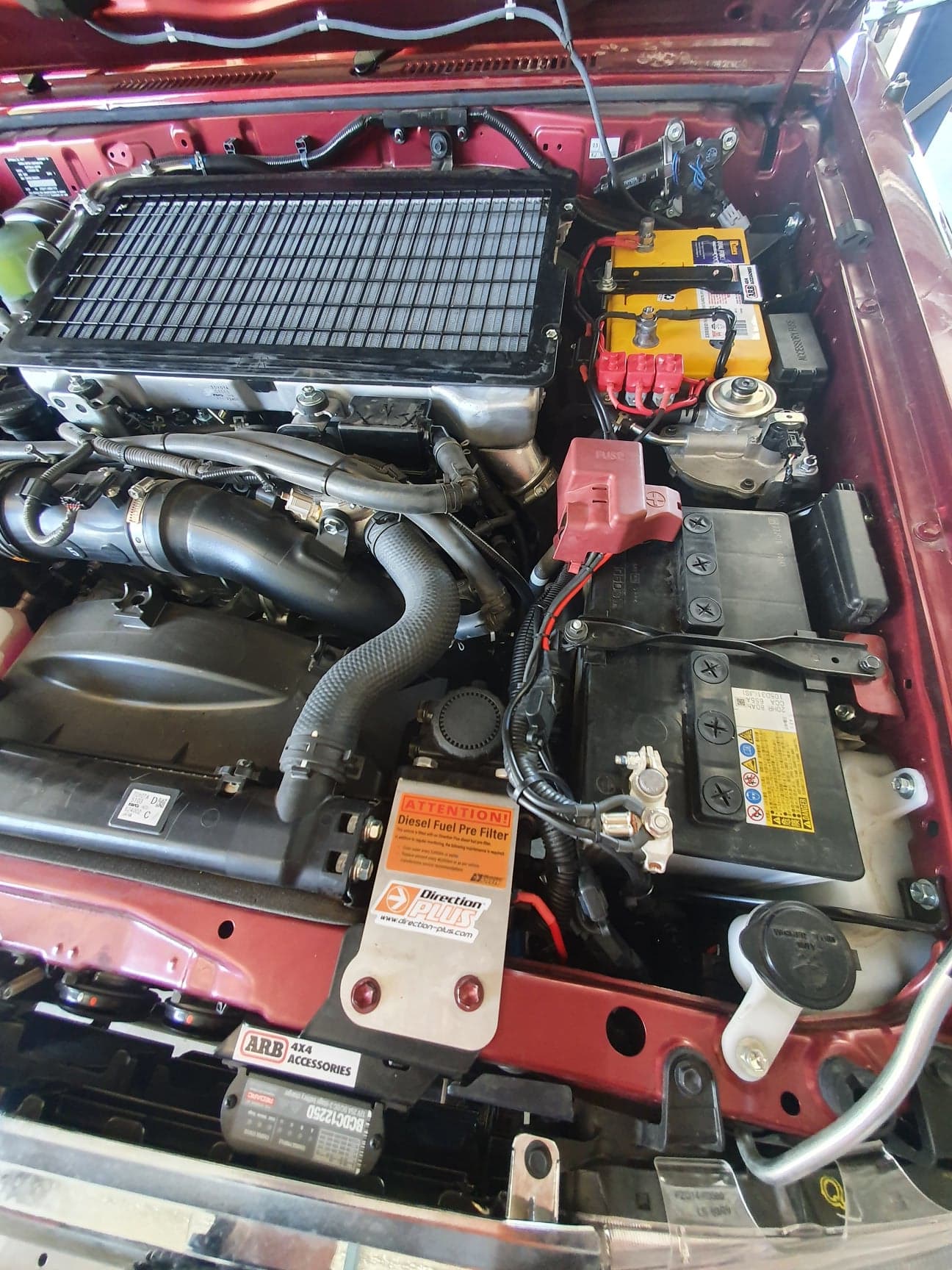 Toyota Landcruiser VDJ79 Pre Fuel Filter Fitted — Aspire Diesel In Gracemere, QLD