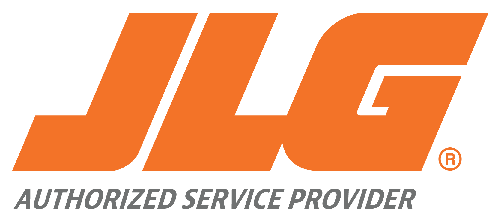 A logo for jlg is shown on a white background