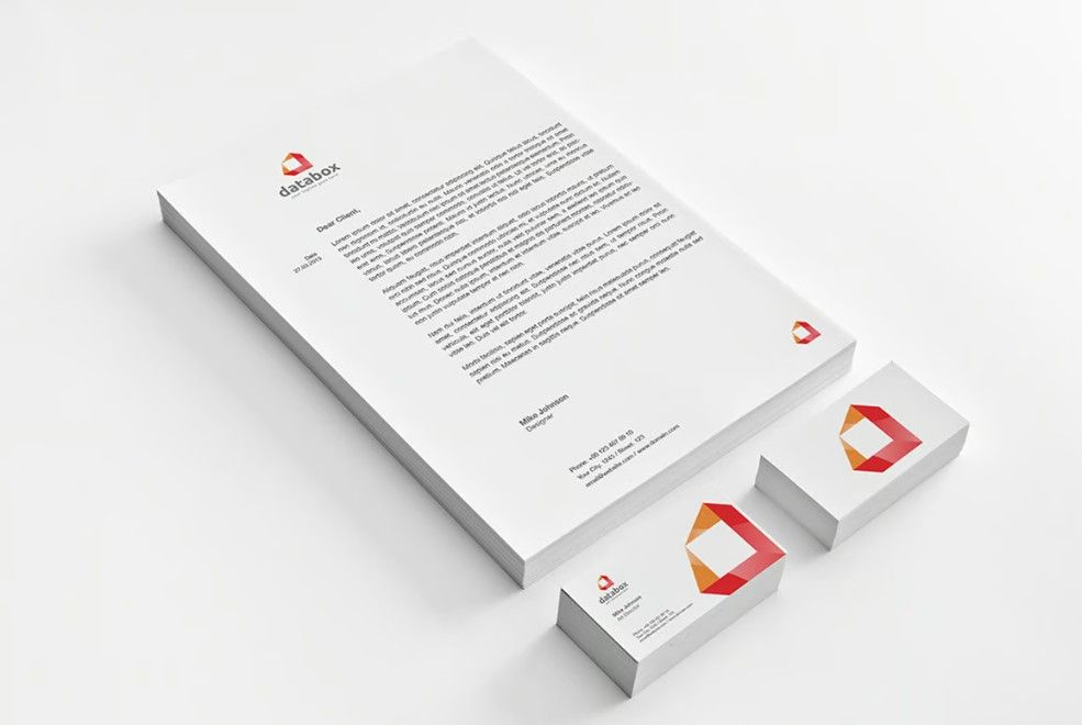 Drukwerkpakket ontworpen en geleverd door Rontwerp design