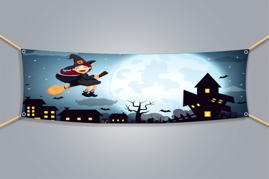 Drukwerk spandoek AVL feesten