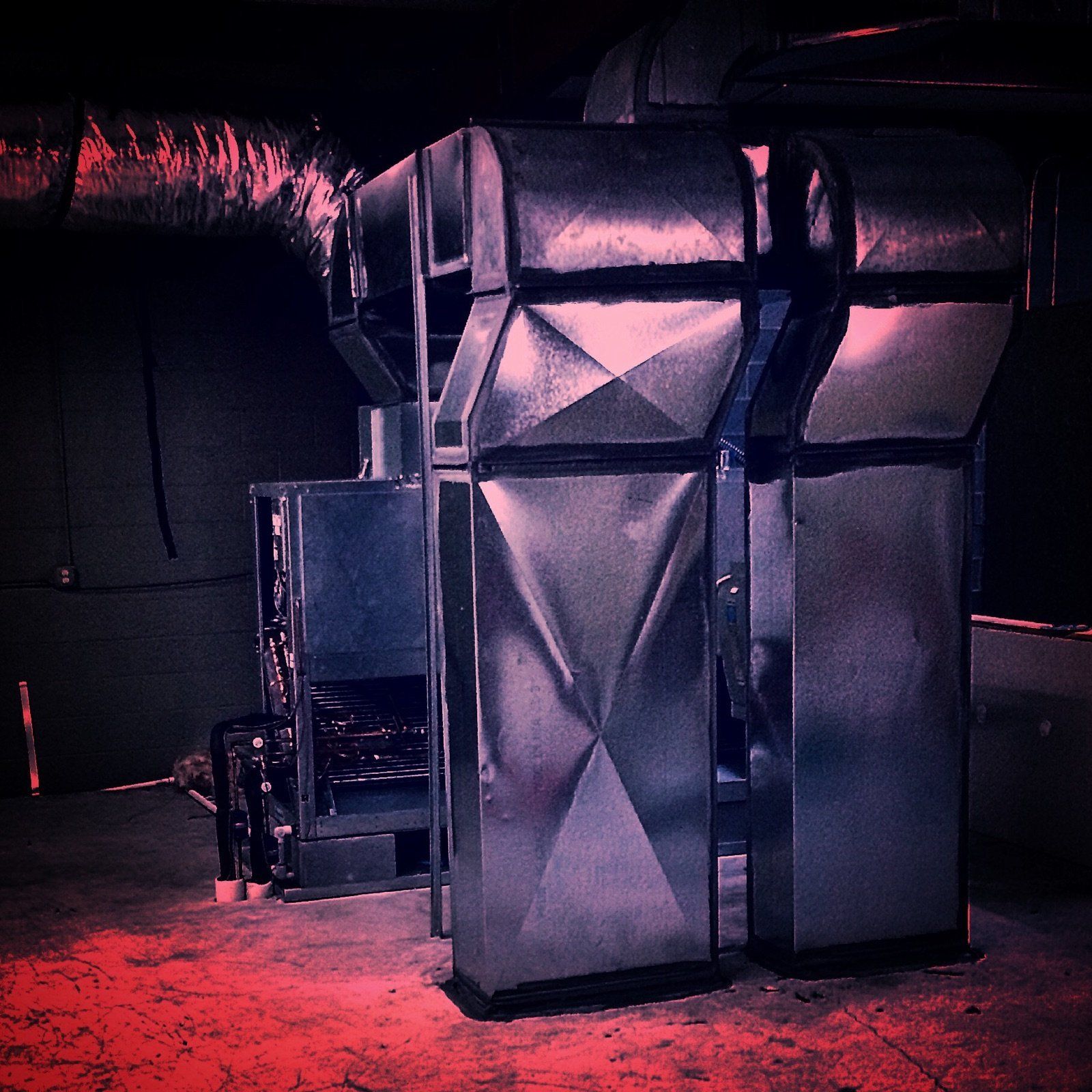 A large heating unit