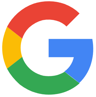 A google logo with a blue g in the middle
