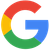 A google logo with a blue g in the middle