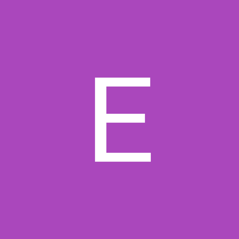 The letter e is on a purple background.