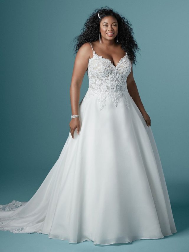 One Shoulder Plus Size Wedding Dresses - Darius Cordell Fashion Ltd