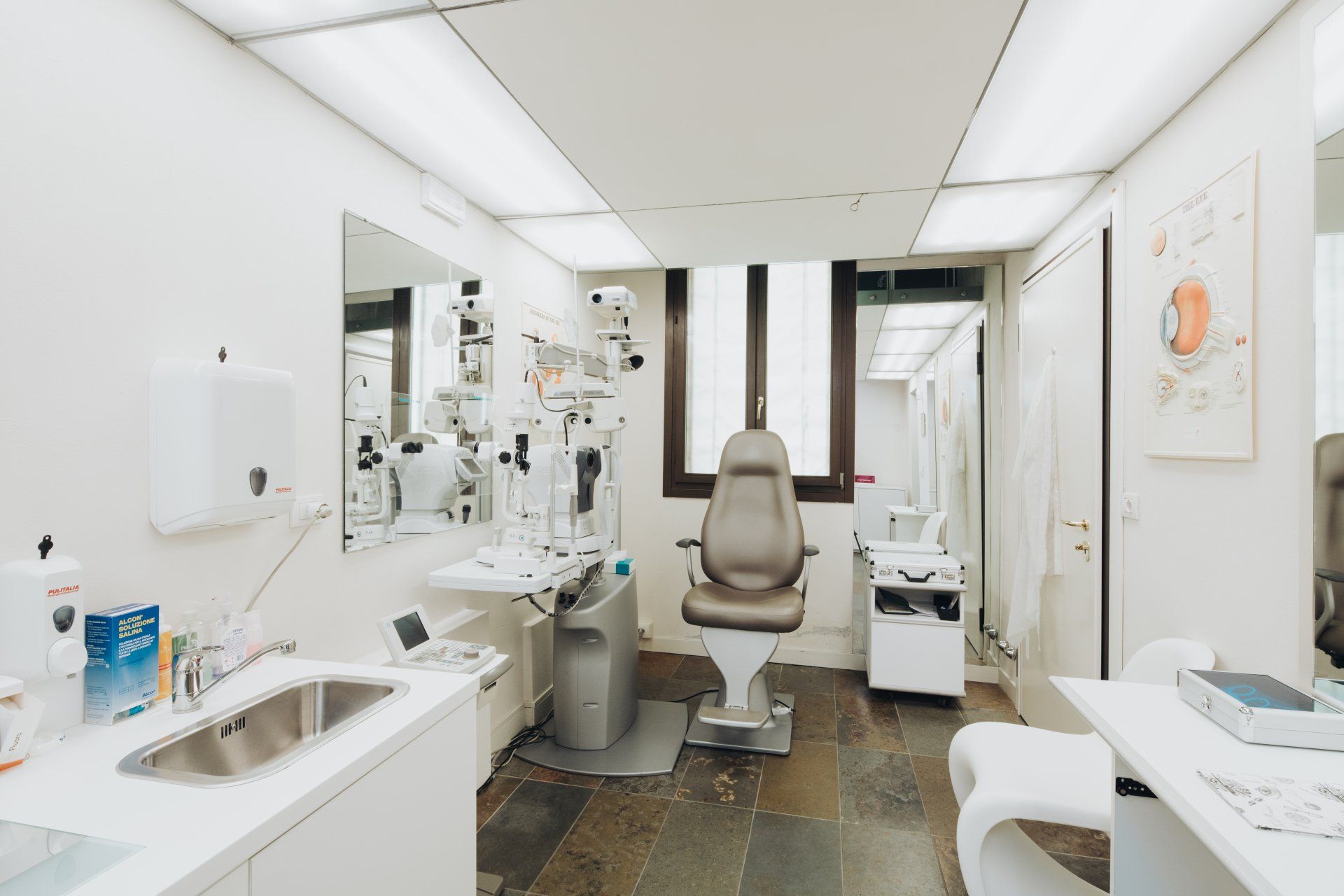 sale per esami visivi