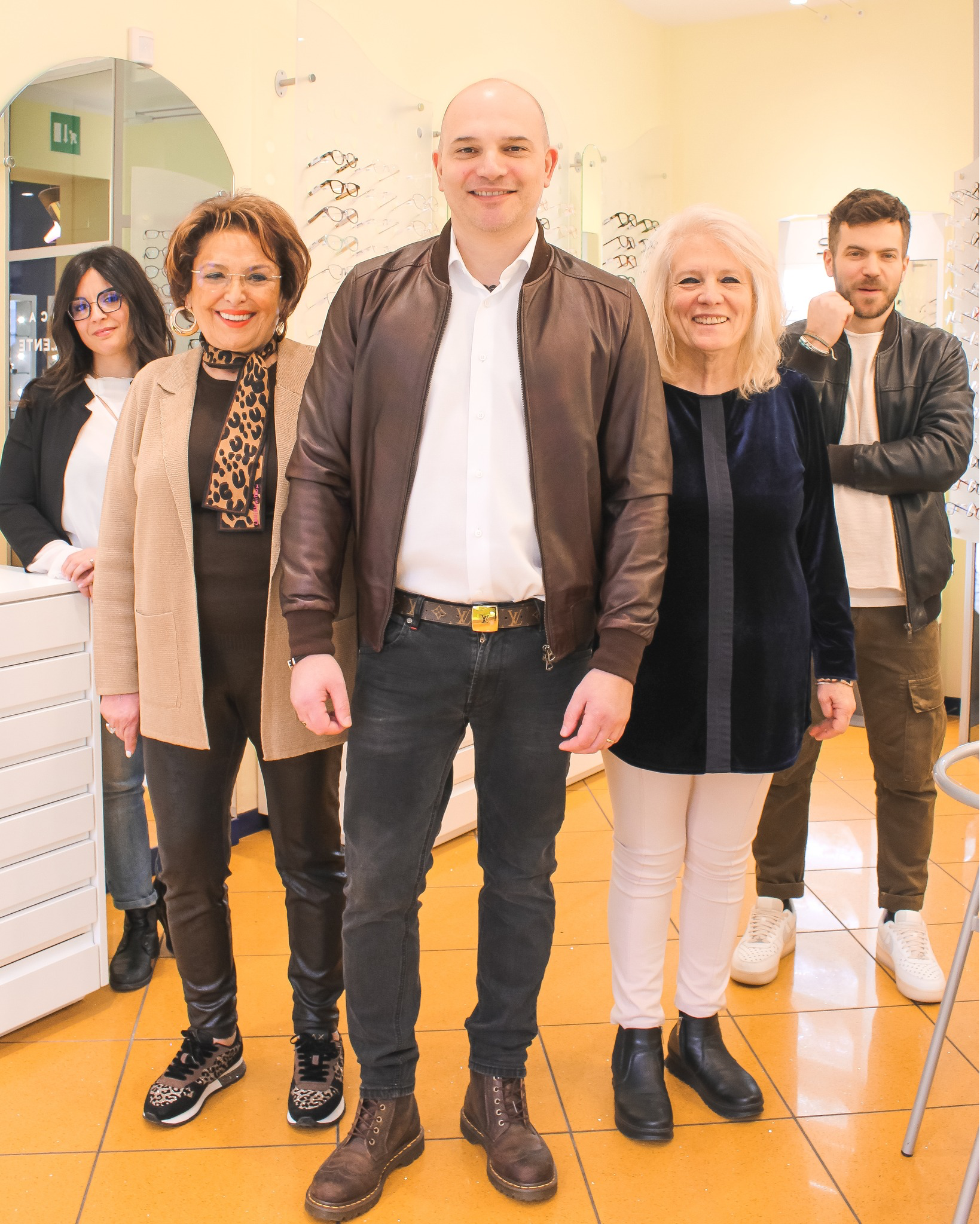 Lo staff del negozio