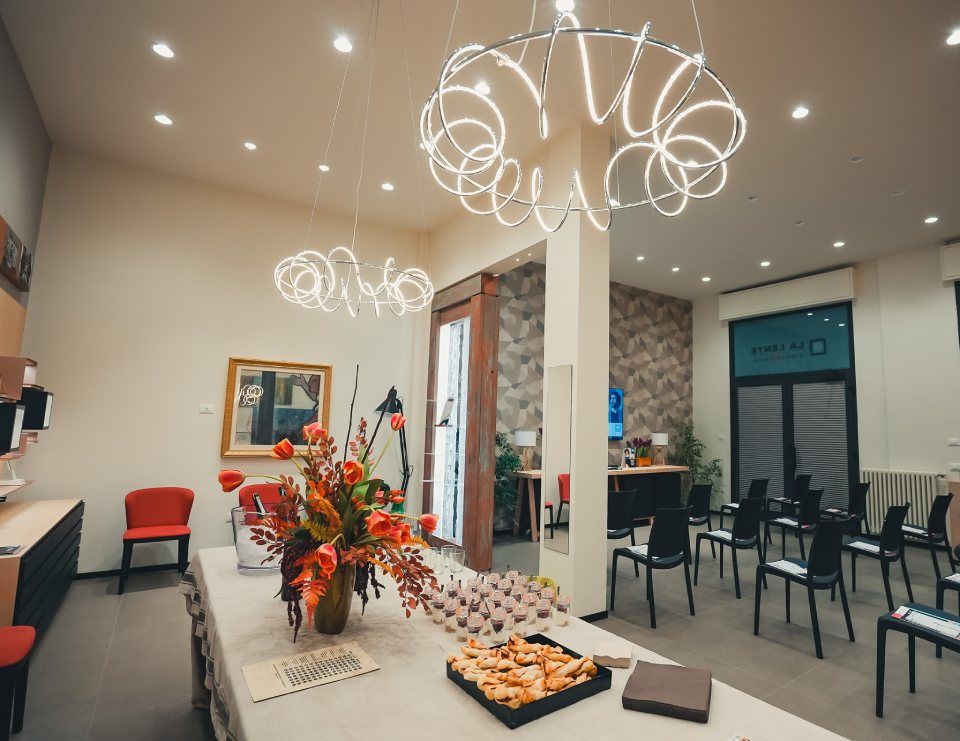 Eventi di ottica con buffet