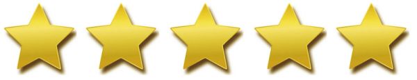 5 gold stars