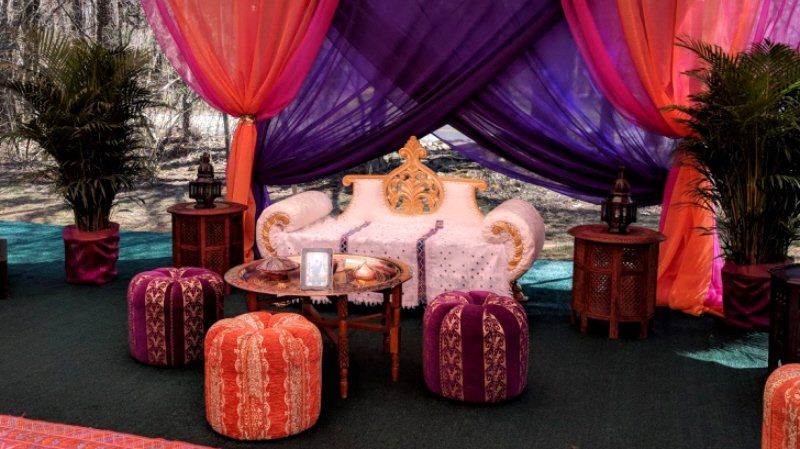 Arabian Moroccan Loveseat