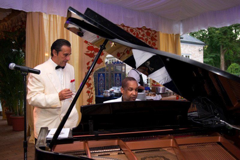 Adult Social Event Casablanca theme with Rick and Sam at the piano