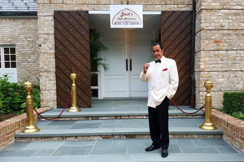 Adult Social Event Casablanca theme Rick at the entrance