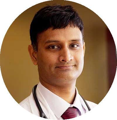 headshot of doctor with stethoscope